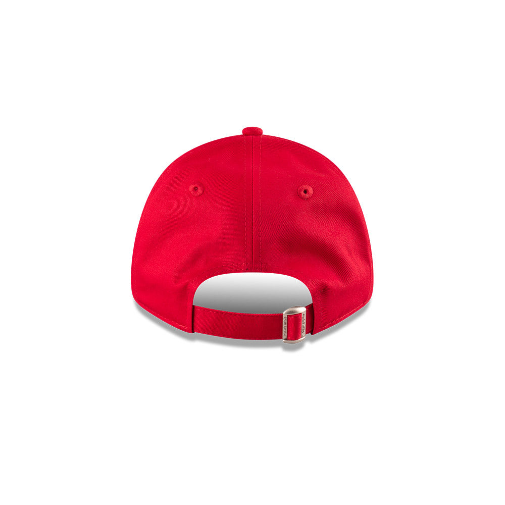 St George Illawarra Dragons Hat - 2025 NRL Badged Red OTC 9Forty Strapback Cap - New Era